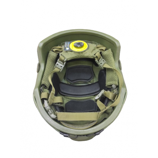 Mars Armour Ballistic Helmet High Cut - BOA System (NIJ-IIIA) Green