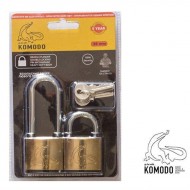 Λουκέτο KOMODO 38ΜΜ SETx2 38GD2