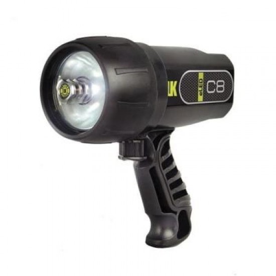 Φακός Κατάδυσης Underwater Kinetics C8 eLED Μαύρο με Μπαταρίες 69044