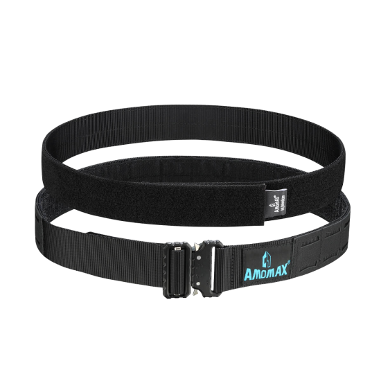 ΖΩΝΗ ΕΠΙΧΕΙΡΗΣΙΑΚΗ AMOMAX MOLLE ΔΙΠΛΗ BLACK
